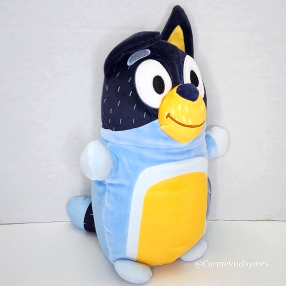 BANDIT 🐶 Bluey's Dad Dog HugMee Bluey X Original Squishmallows ☆ NWT ☆ - Picture 6 of 8